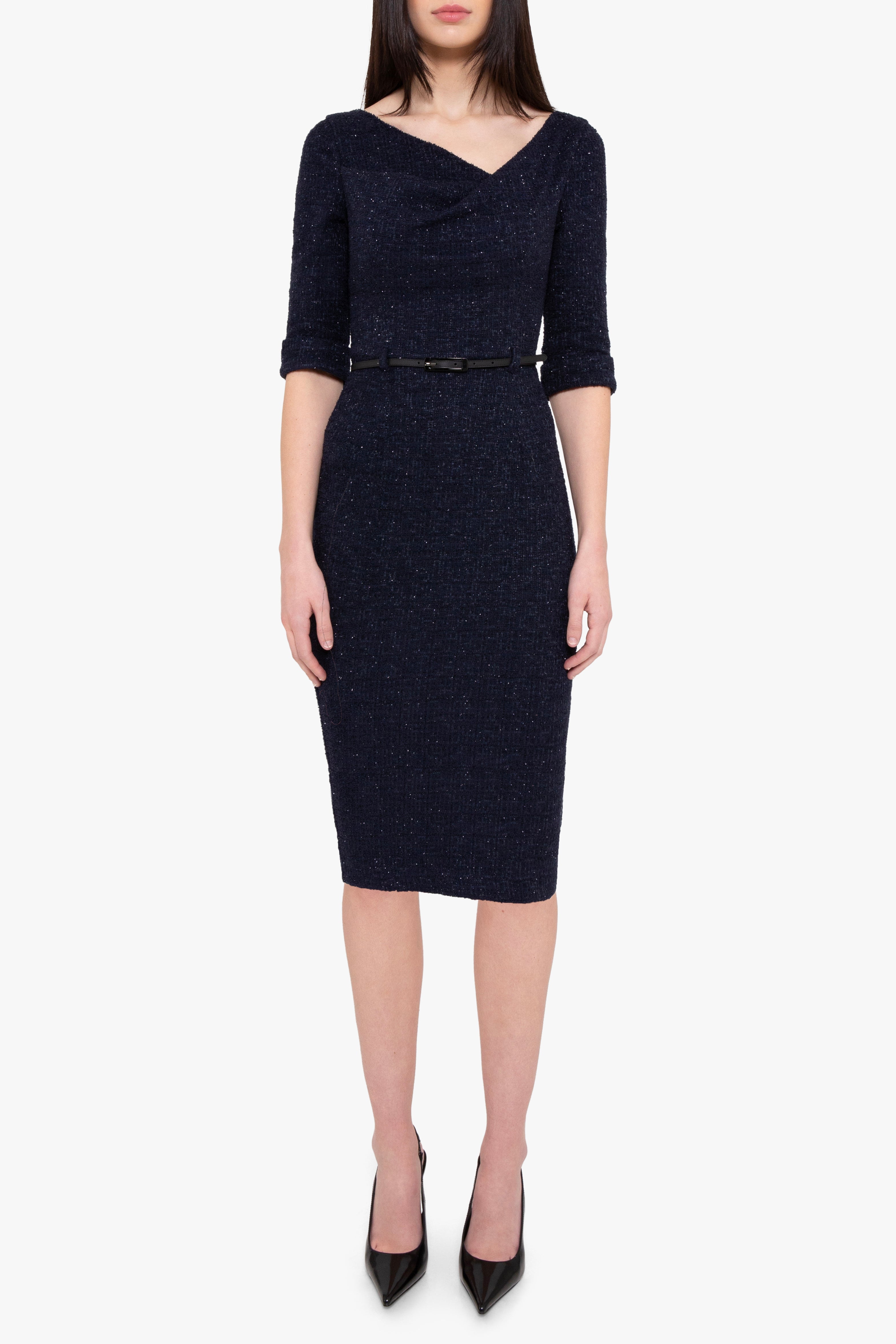3/4 Sleeve Jackie O Dress