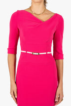 3/4 Sleeve Jackie O Sheath Dress