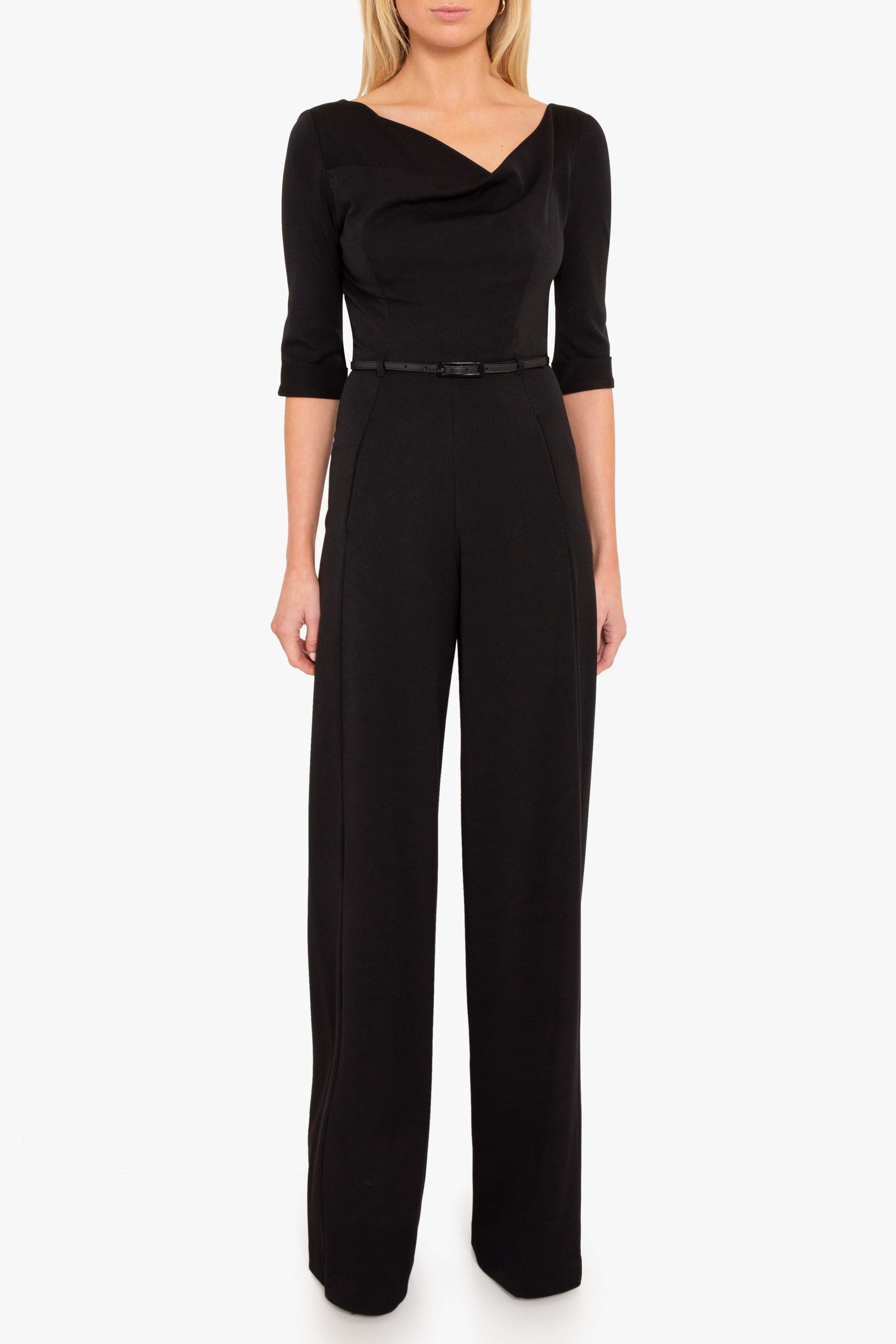 Classic 3/4 Sleeve Jackie O Jumpsuit