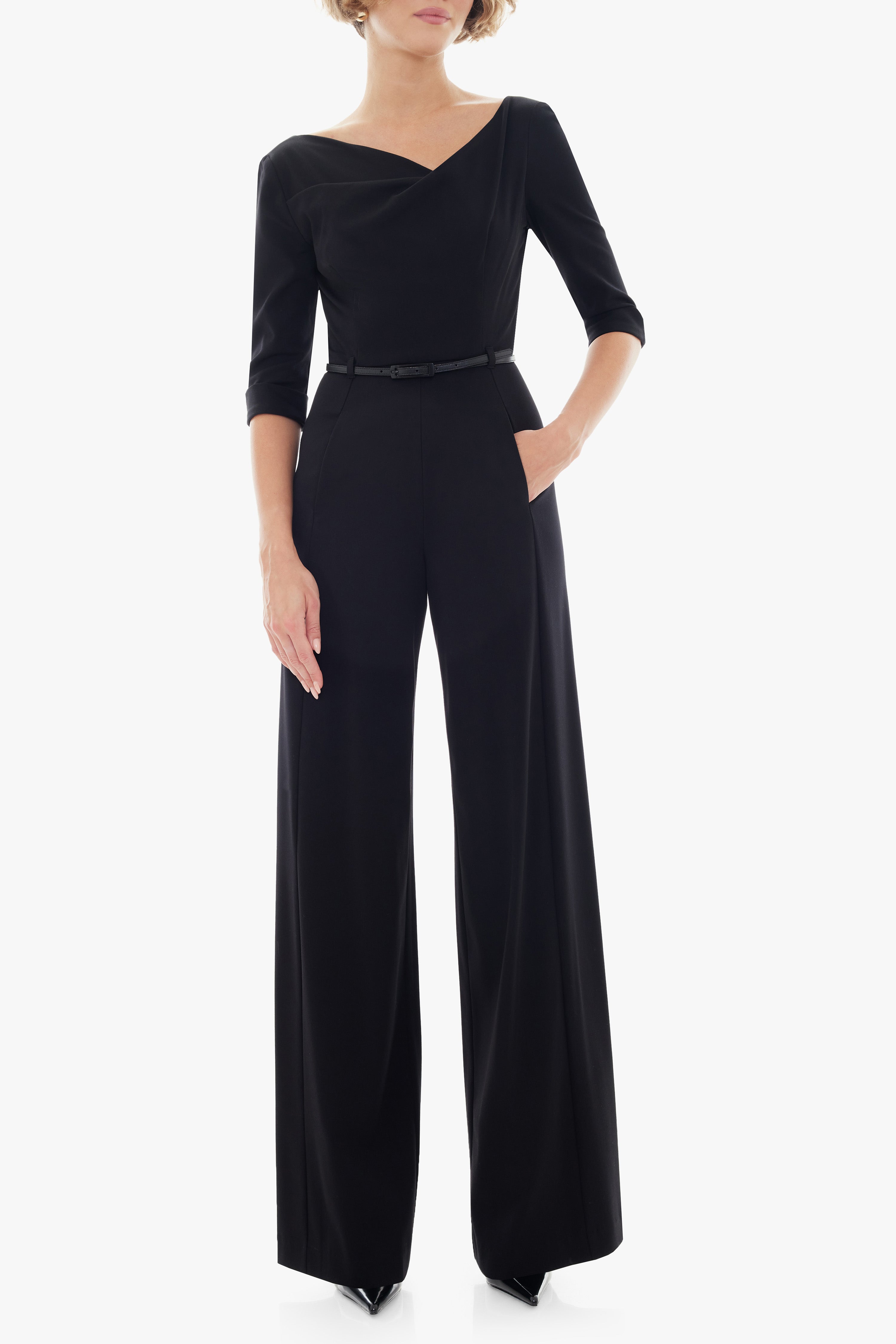 Classic 3/4 Sleeve Jackie O Jumpsuit