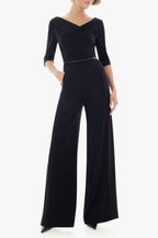 Classic 3/4 Sleeve Jackie O Jumpsuit