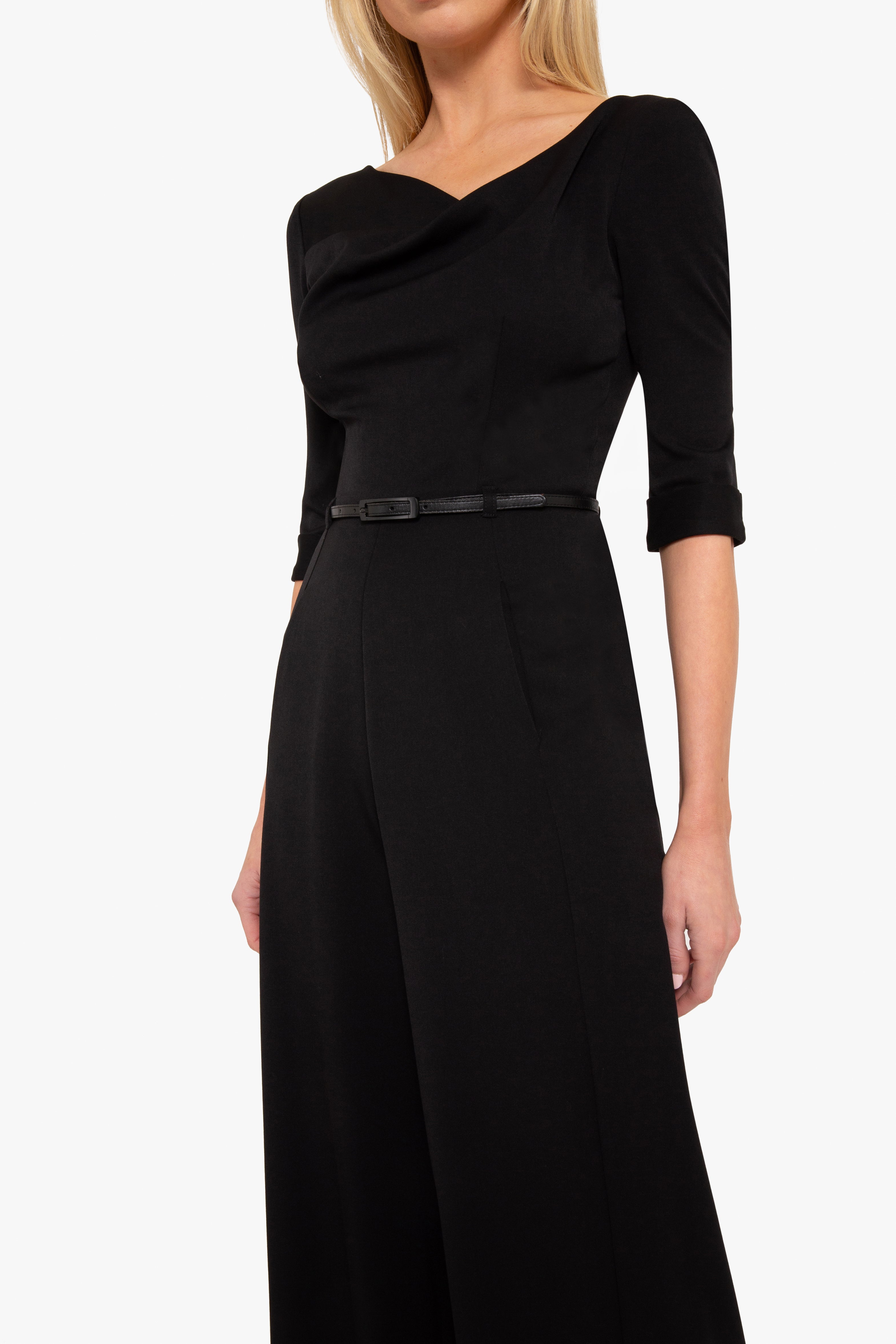 Classic 3/4 Sleeve Jackie O Jumpsuit