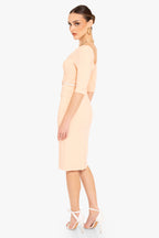 3/4 Sleeve Jackie O Sheath Dress