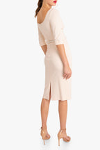 3/4 Sleeve Jackie O Sheath Dress