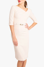 3/4 Sleeve Jackie O Sheath Dress