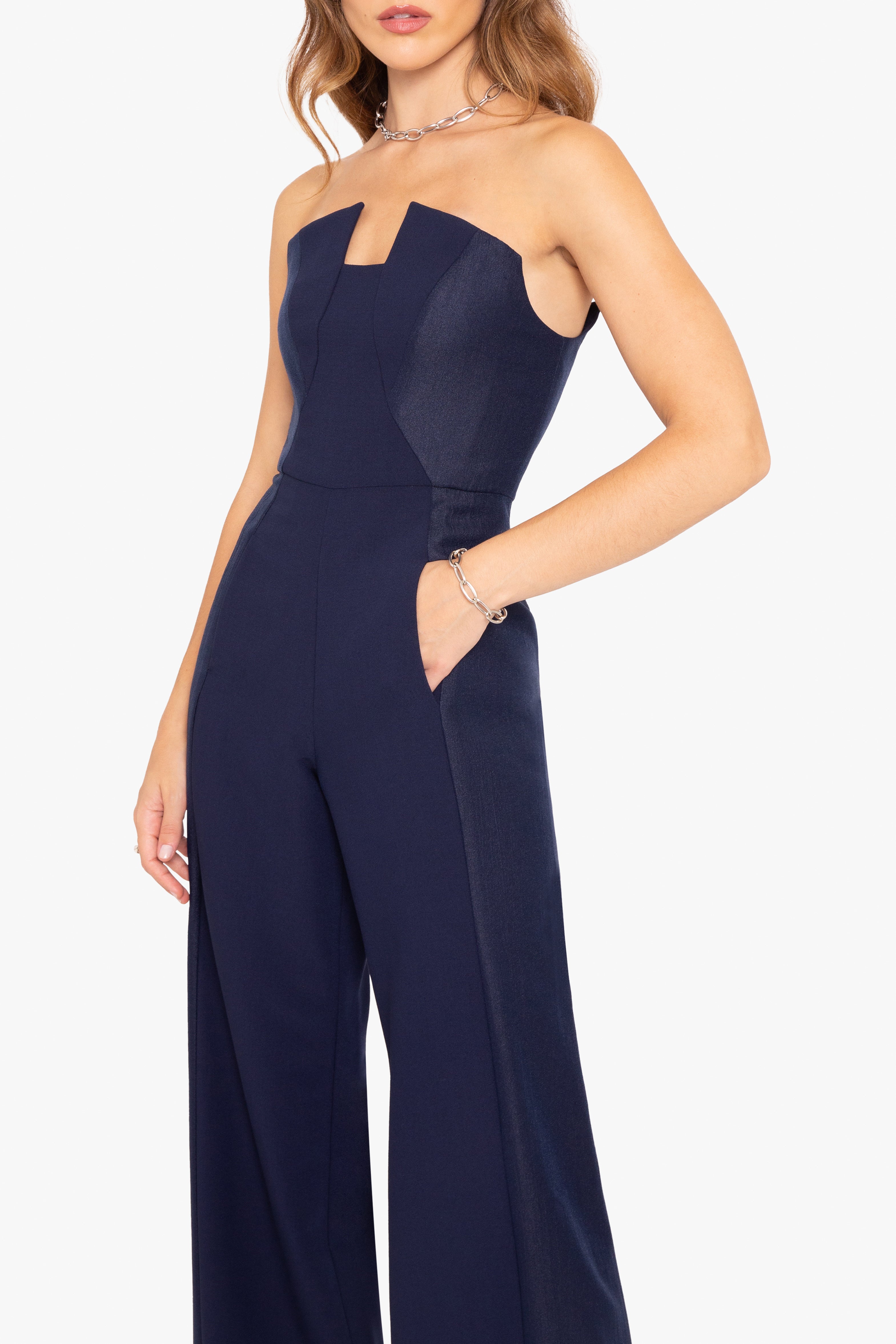 Lena Color Block Jumpsuit