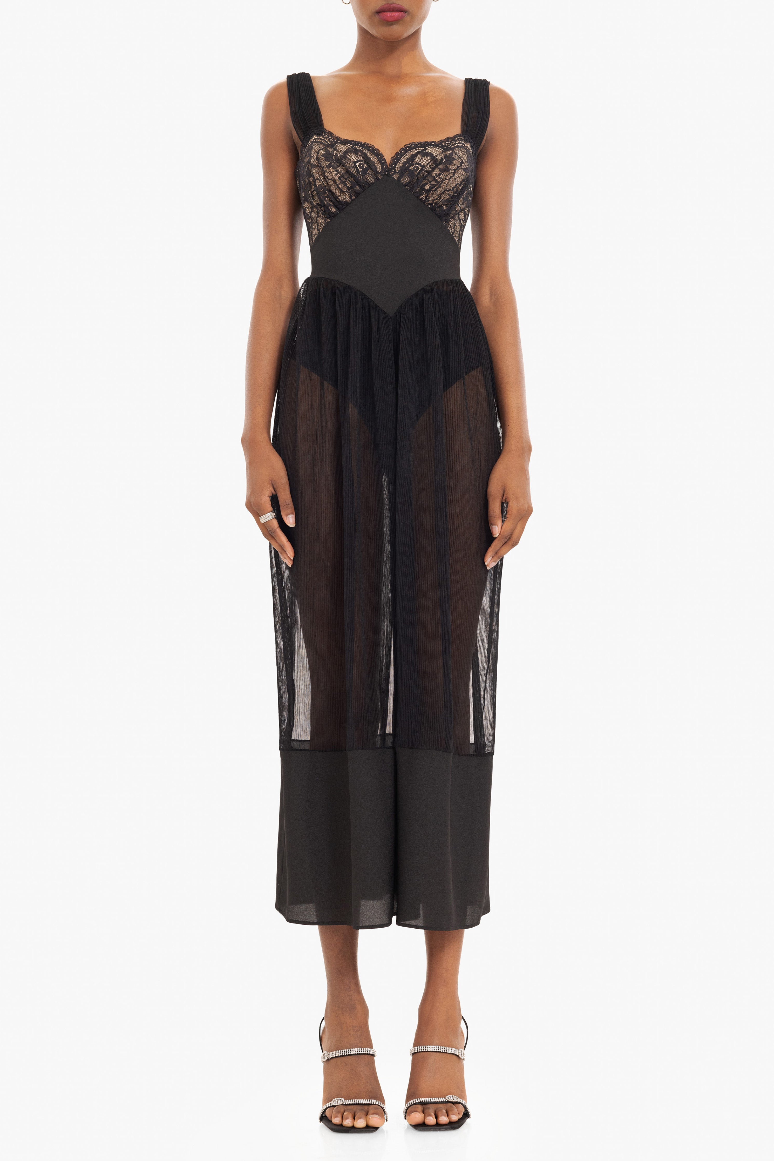 Calypso Lace Maxi Dress