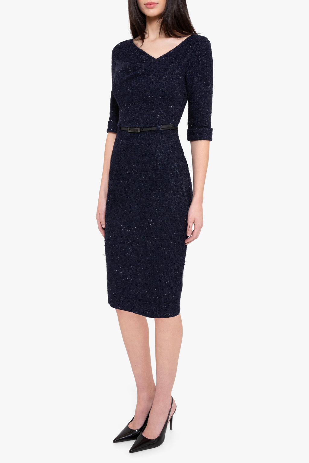 3/4 Sleeve Jackie O Dress