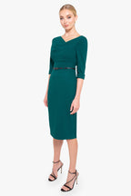 3/4 Sleeve Jackie O Sheath Dress