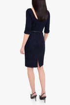 3/4 Sleeve Jackie O Dress