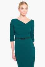 3/4 Sleeve Jackie O Sheath Dress