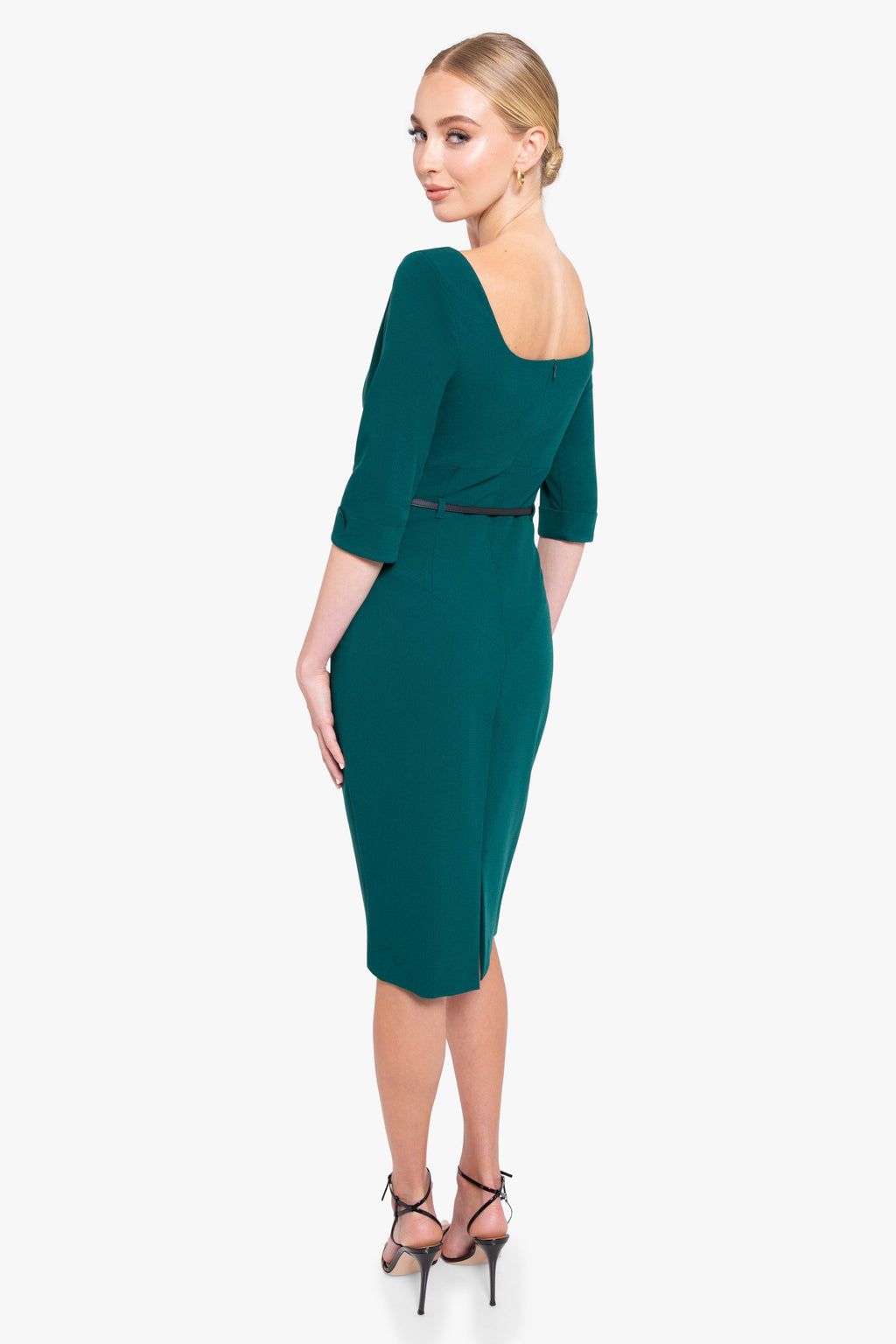 3/4 Sleeve Jackie O Sheath Dress