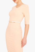 3/4 Sleeve Jackie O Sheath Dress