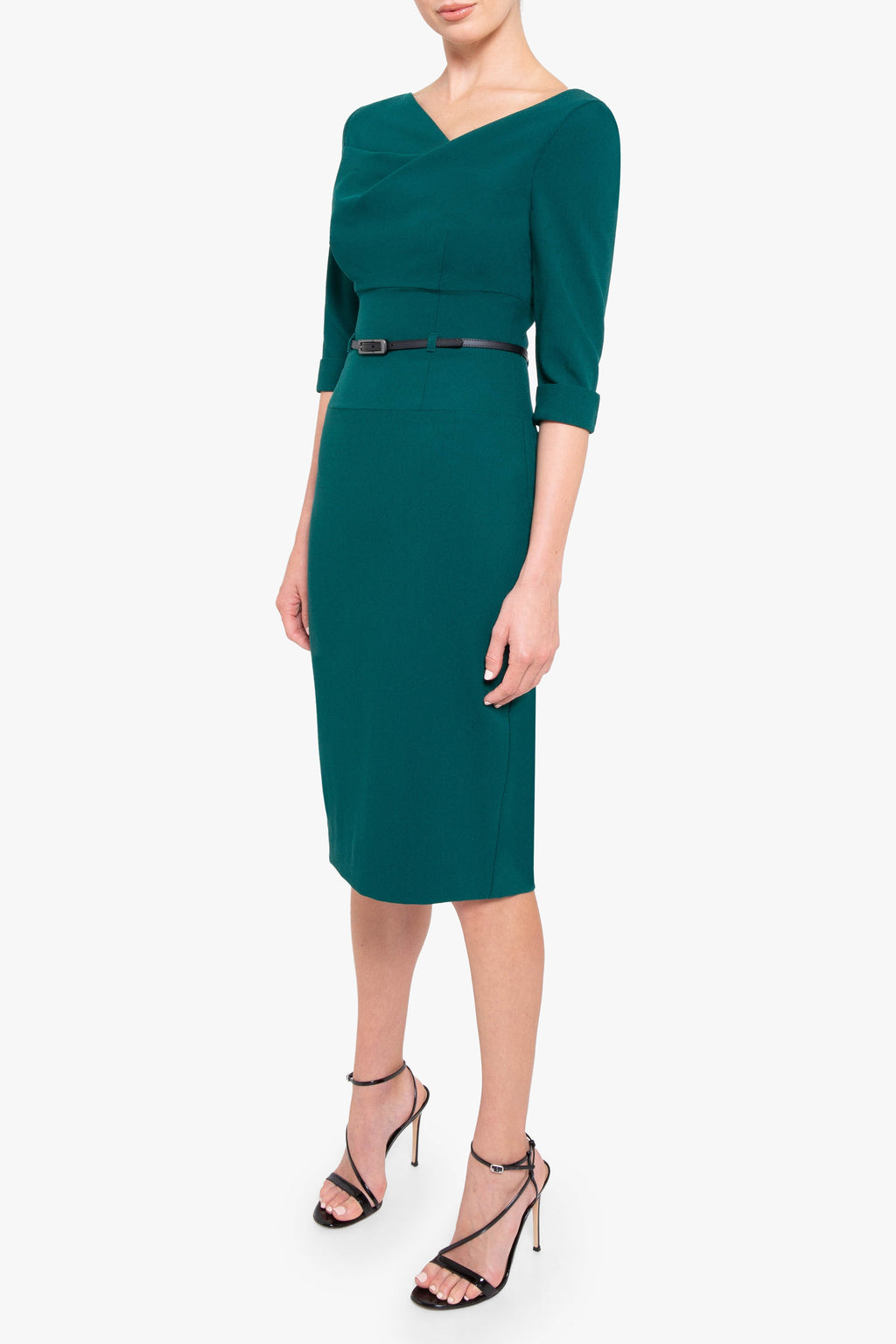 3/4 Sleeve Jackie O Sheath Dress