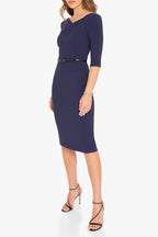 3/4 Sleeve Jackie O Sheath Dress