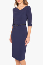 3/4 Sleeve Jackie O Sheath Dress