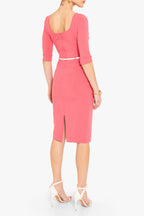 3/4 Sleeve Jackie O Sheath Dress