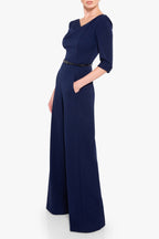 Classic 3/4 Sleeve Jackie O Jumpsuit