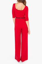 Classic 3/4 Sleeve Jackie O Jumpsuit