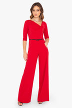 Classic 3/4 Sleeve Jackie O Jumpsuit