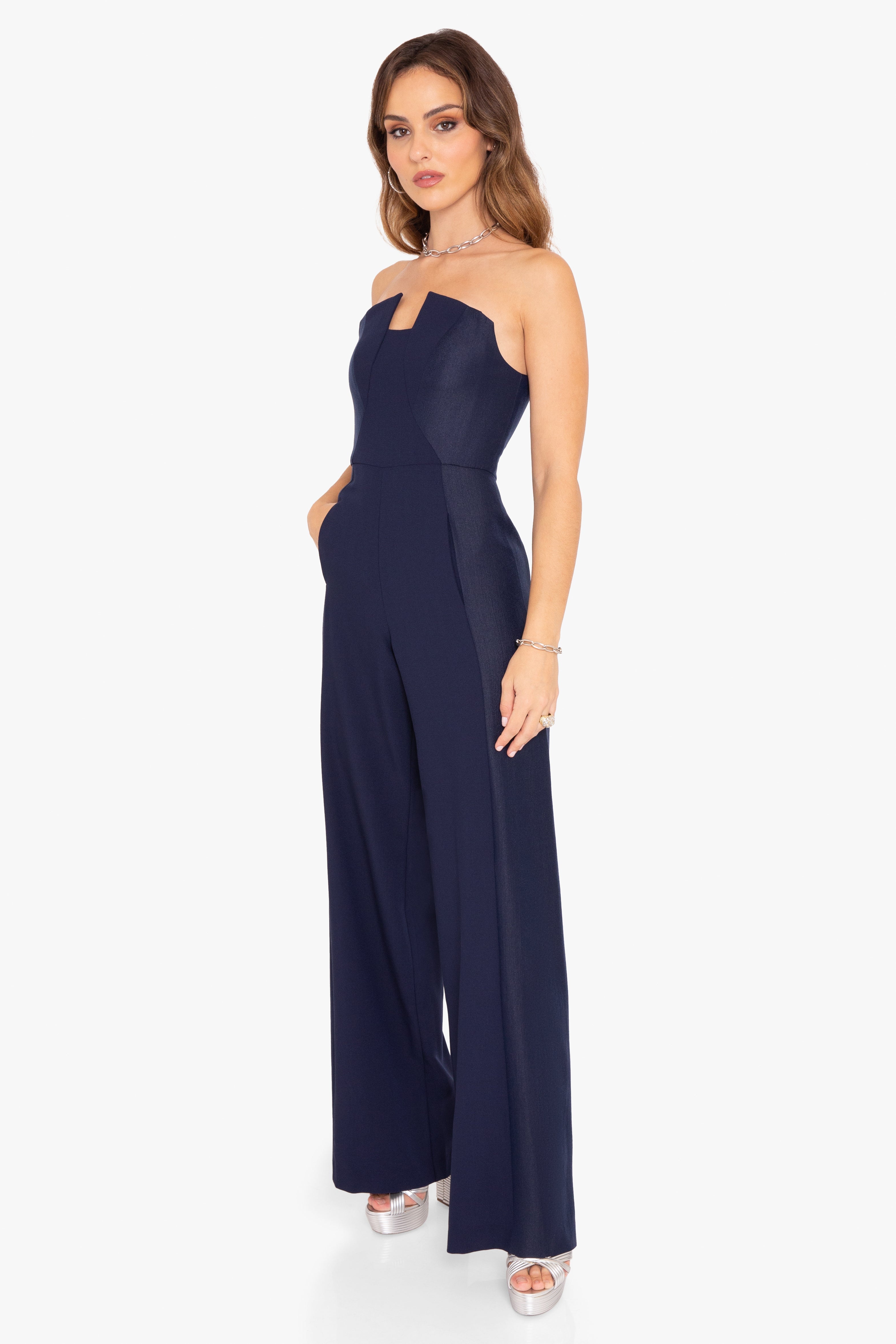 Lena Color Block Jumpsuit