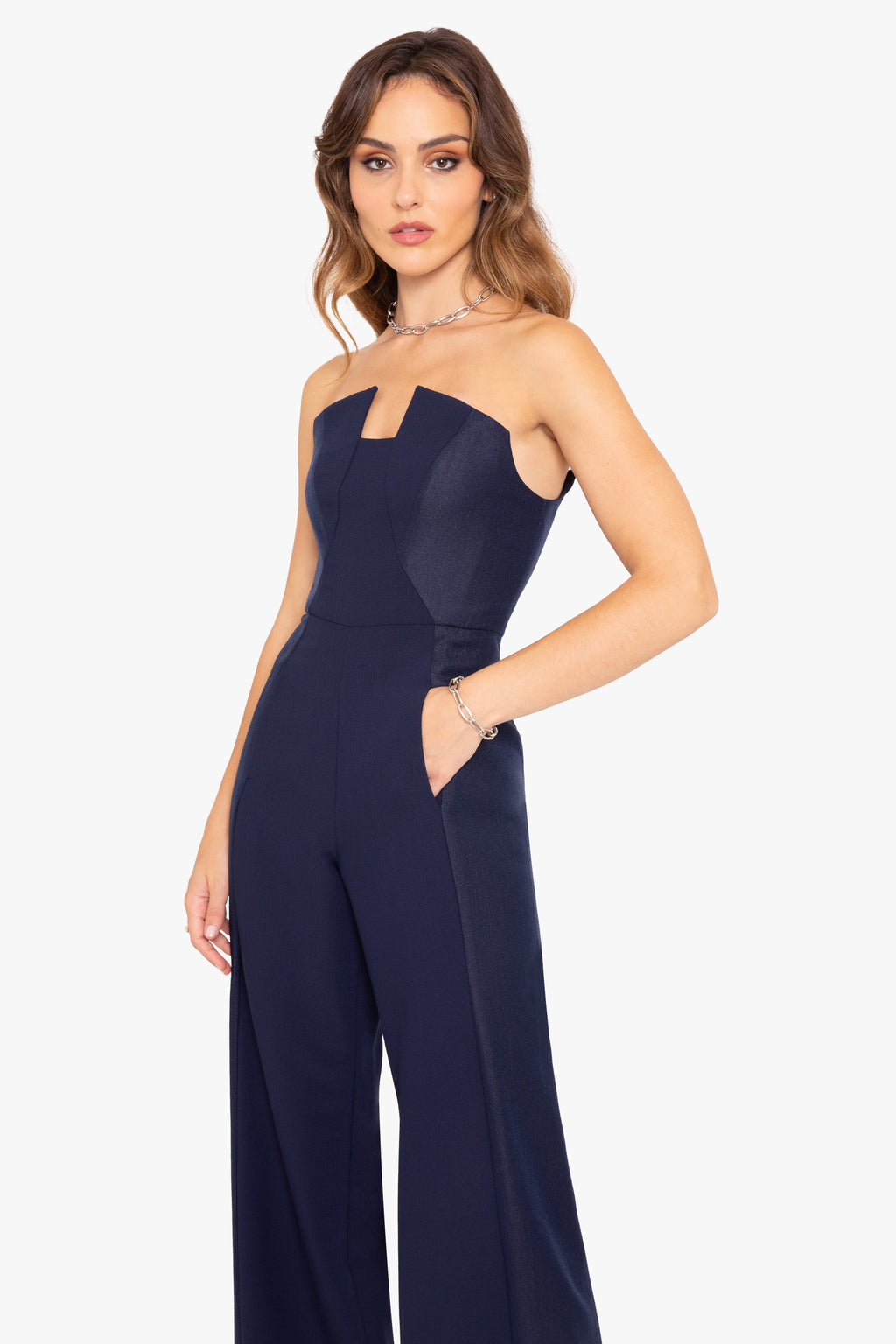 Lena Color Block Jumpsuit