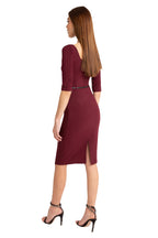 3/4 Sleeve Jackie O Sheath Dress