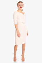 3/4 Sleeve Jackie O Sheath Dress